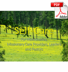 Self-Care – To End Well